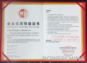 AAA級信用鑄就卓越 公司連續(xù)三年榮獲對外承包工程信用等級評價(jià)最高榮譽(yù)